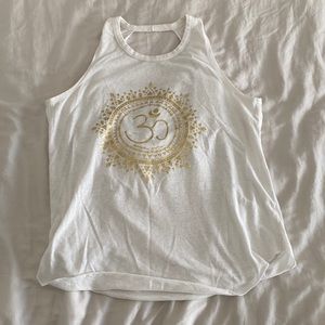 Spiritual Gangster size medium white tank top